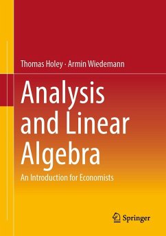 Analysis and Linear Algebra (eBook, PDF) - Holey, Thomas; Wiedemann, Armin