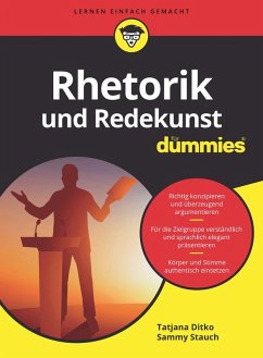 Cover Rhetorik und Redekunst für Dummies (eBook, ePUB)
