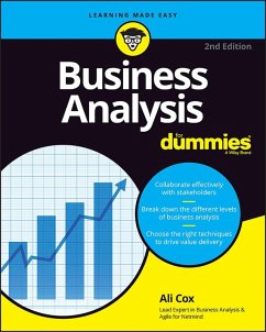 Business Analysis For Dummies (eBook, ePUB) - Cox, Alison