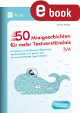 50 Minigeschichten für mehr Textverständnis 3/4 (eBook, PDF)