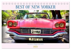 Best of New Yorker - Chryslers Flaggschiff 1957 (Tischkalender 2024 DIN A5 quer), CALVENDO Monatskalender