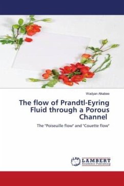 The flow of Prandtl-Eyring Fluid through a Porous Channel