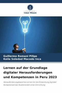 Cover Lernen auf der Grundlage digitaler Herausforderungen und Kompetenzen in Peru 2023