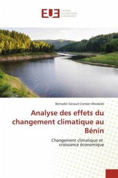 Analyse des effets du changement climatique au Bénin - Ahodode, Bernadin Géraud Comlan