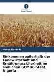 Einkommen außerhalb der Landwirtschaft und Ernährungssicherheit im südlichen GOMBE-Staat, Nigeria