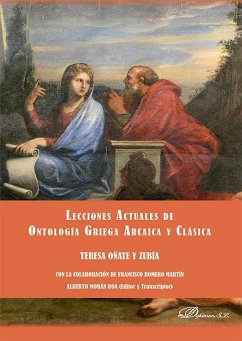 Cover Lecciones actuales de ontología griega arcaica y clásica