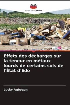 Effets des décharges sur la teneur en métaux lourds de certains sols de l'État d'Edo - Agbogun, Lucky