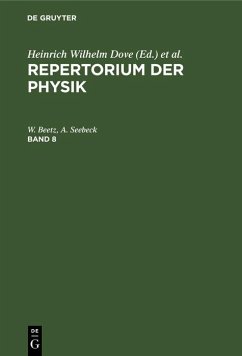 Cover Repertorium der Physik. Band 8 (eBook, PDF)