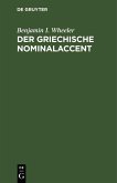 Der griechische Nominalaccent (eBook, PDF)