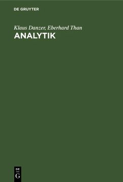 Cover Analytik (eBook, PDF)