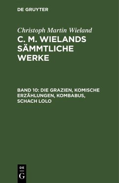 Cover Die Grazien, Komische Erzählungen, Kombabus, Schach Lolo (eBook, PDF)