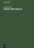 Haus und Halle (eBook, PDF)