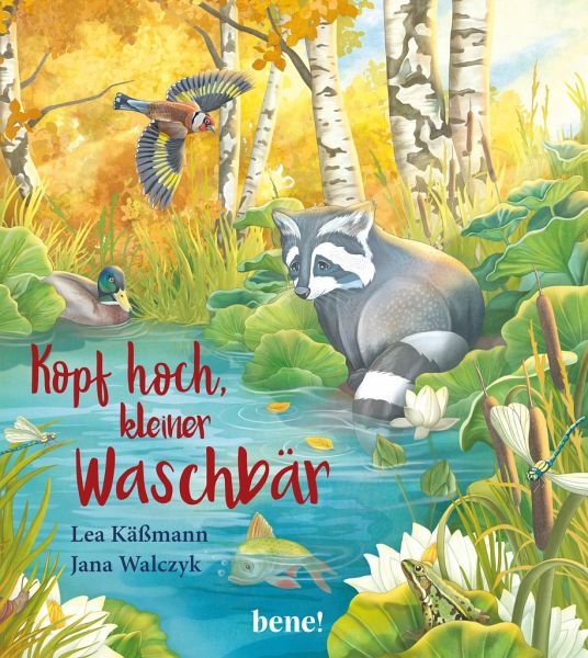 Kopf hoch, kleiner Waschbär - ein Bilderbuch für Kinder ab 2 Jahren  - Käßmann, Lea