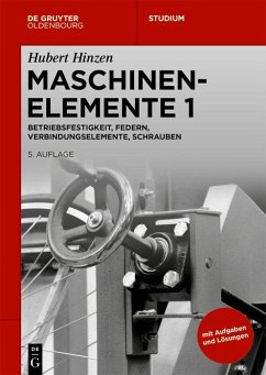 Betriebsfestigkeit, Federn, Verbindungselemente, Schrauben (eBook, ePUB) - Hinzen, Hubert