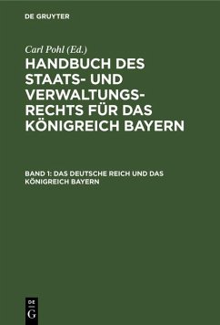 Cover Das deutsche Reich und das Königreich Bayern (eBook, PDF)