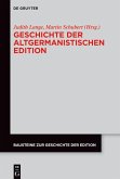 Geschichte der altgermanistischen Edition (eBook, PDF)