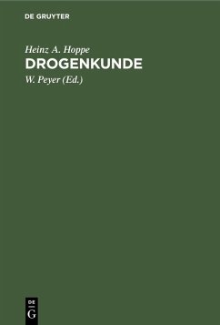 Drogenkunde (eBook, PDF) - Hoppe, Heinz A.