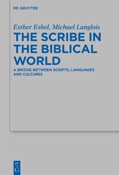 Cover The Scribe in the Biblical World (eBook, ePUB)