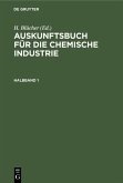 Auskunftsbuch für die chemische Industrie. Halbband 1 (eBook, PDF)