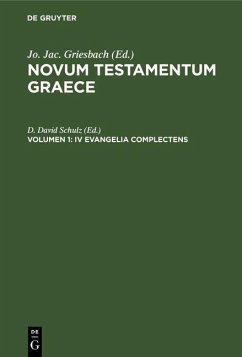 Cover IV Evangelia complectens (eBook, PDF)