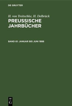 Cover Januar bis Juni 1888 (eBook, PDF)