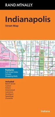 Rand McNally Folded Map: Indianapolis Street Map - Rand Mcnally