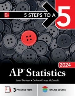 5 Steps to a 5: AP Statistics 2024 - Derksen, Jared; McDonald, DeAnna Krause