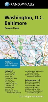Rand McNally Folded Map: Washington, D.C. Baltimore Regional Map - Rand Mcnally