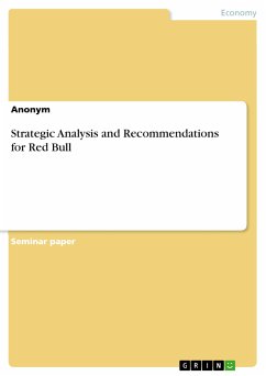 Strategic Analysis and Recommendations for Red Bull (eBook, PDF)