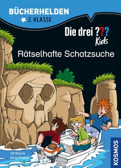 Die drei ??? Kids, Bücherhelden 2. Klasse, Rätselhafte Schatzsuche (drei Fragezeichen Kids) (eBook, PDF) - Blanck, Ulf; Pfeiffer, Boris