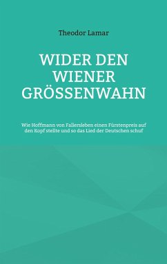 Wider den Wiener Größenwahn (eBook, ePUB)