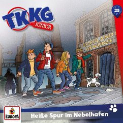 TKKG Junior - Folge 25: Heiße Spur im Nebelhafen (MP3-Download) - Gustavus, Frank; Wolf, Stefan