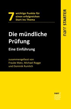 Die mündliche Prüfung (eBook, PDF) - Matz, Frauke; Rogge, Michael; Rumlich, Dominik