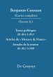 Textes politiques de 1815 à 1817 -... - Bild 1
