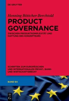 Product Governance (eBook, PDF) - Böttcher-Berchtold, Henning