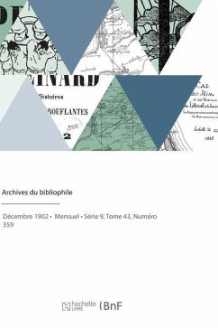 Archives du bibliophile - Claudin, Anatole