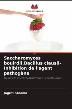 Saccharomyces boulrdii,Bacillus clausii-Inhibition de l'agent pathogène - Sharma, Jagriti