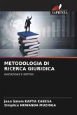 METODOLOGIA DI RICERCA GIURIDICA