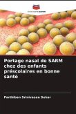 Portage nasal de SARM chez des enfants préscolaires en bonne santé