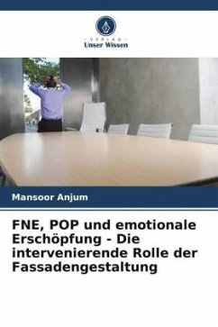 Cover FNE, POP und emotionale Erschöpfung - Die intervenierende Rolle der Fassadengestaltung