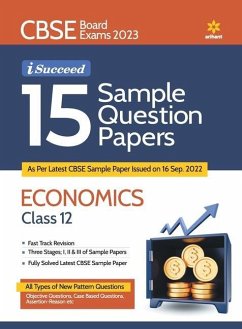 CBSE Board Exam 2023 I Succeed 15 Sample Question Economics Papers Class 12 - Anand, Shubham