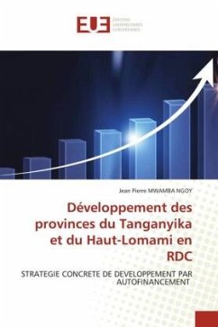 Développement des provinces du Tanganyika et du Haut-Lomami en RDC - MWAMBA NGOY, Jean Pierre