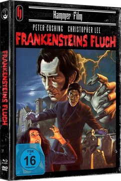 Frankensteins Fluch-Cover B Limited Mediabook - Lee,Christopher/Cushing,Peter