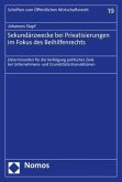 Sekundärzwecke bei Privatisierungen im Fokus des Beihilfenrechts