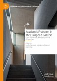 Academic Freedom in the European Context