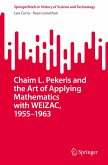 Chaim L. Pekeris and the Art of Applying Mathematics with WEIZAC, 1955¿1963
