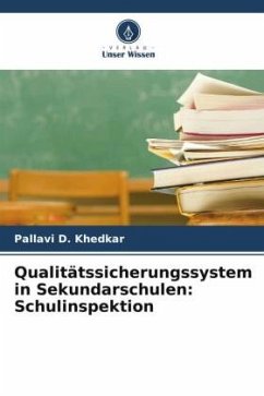 Qualitätssicherungssystem in Sekundarschulen: Schulinspektion - D. Khedkar, Pallavi