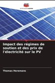 Impact des régimes de soutien et des prix de l'électricité sur le PV