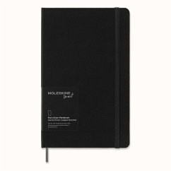 Moleskine Smart Notebook, Large, Plain, Black, Hard Cover (5 x 8.25)