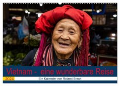 Vietnam - eine wunderbare Reise (Wandkalender 2024 DIN A2 quer), CALVENDO Monatskalender - Brack, Roland